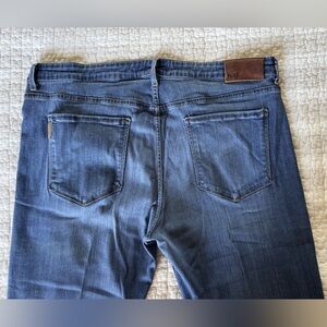 PAIGE Blue Slim Jeans Classic Denim, 36x31🦋
